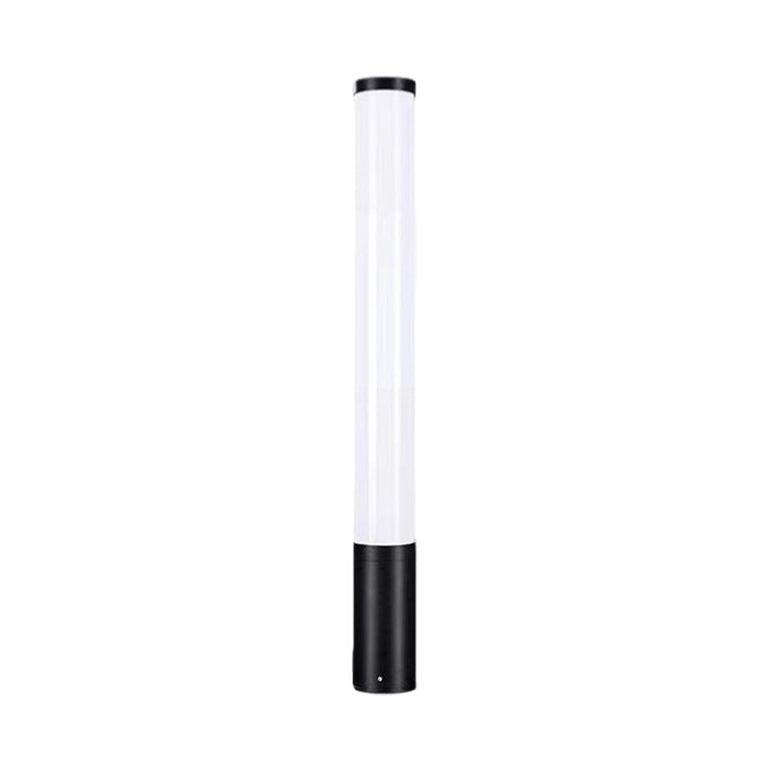 Modern Cylindrical Acrylic LED Landscape Light for Outdoor Gardens