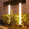 Modern Cylindrical Acrylic LED Landscape Light for Outdoor Gardens