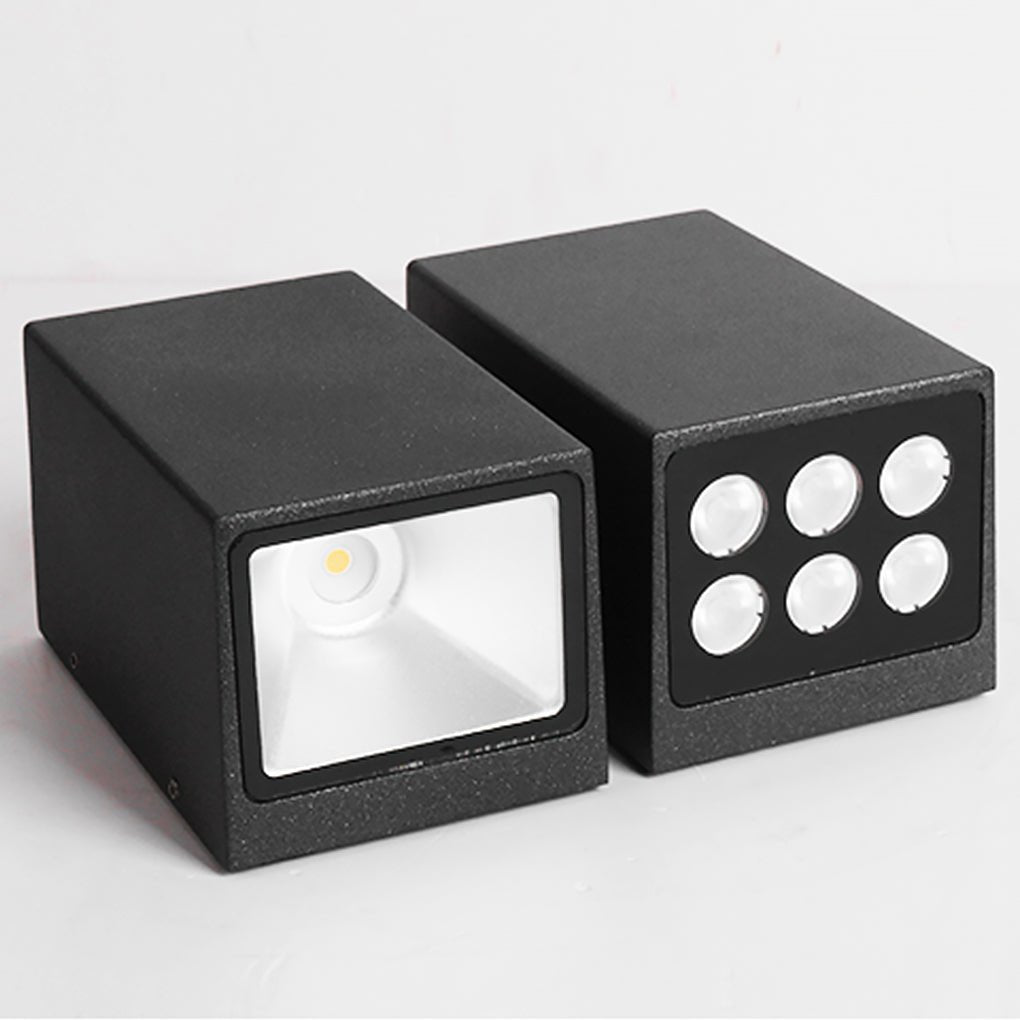 Modern Waterproof LED Wall Lights for Outdoor Courtyard Lighting