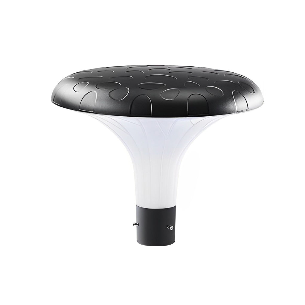 Modern Black LED Solar Street Light - Waterproof Outdoor Pole Lamp