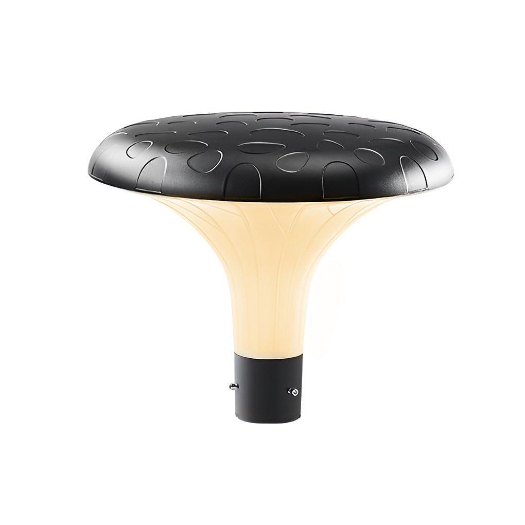 Modern Black LED Solar Street Light - Waterproof Outdoor Pole Lamp