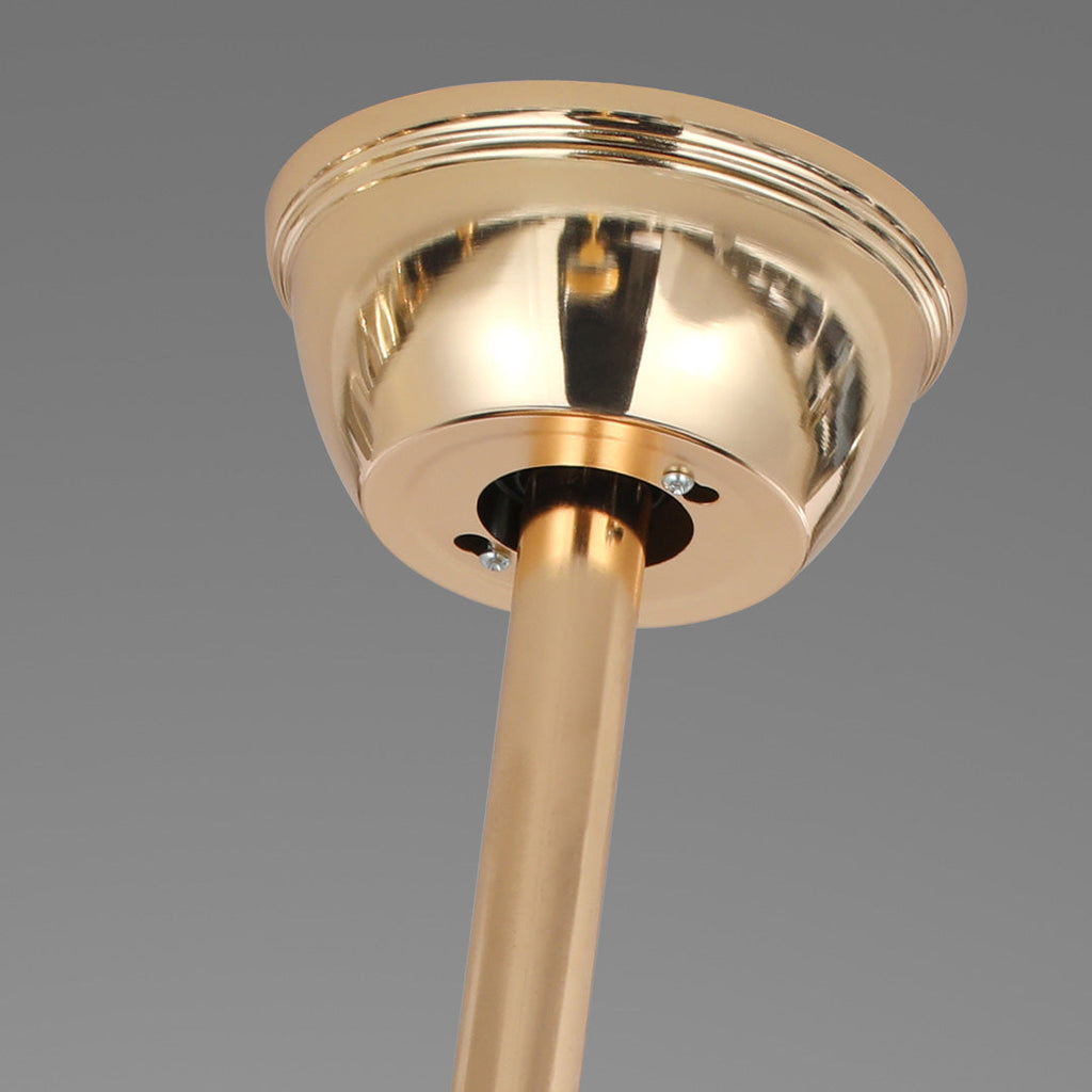 Luxury Gold Iron Crystal Ceiling Fan Light Fixture for Elegant Rooms