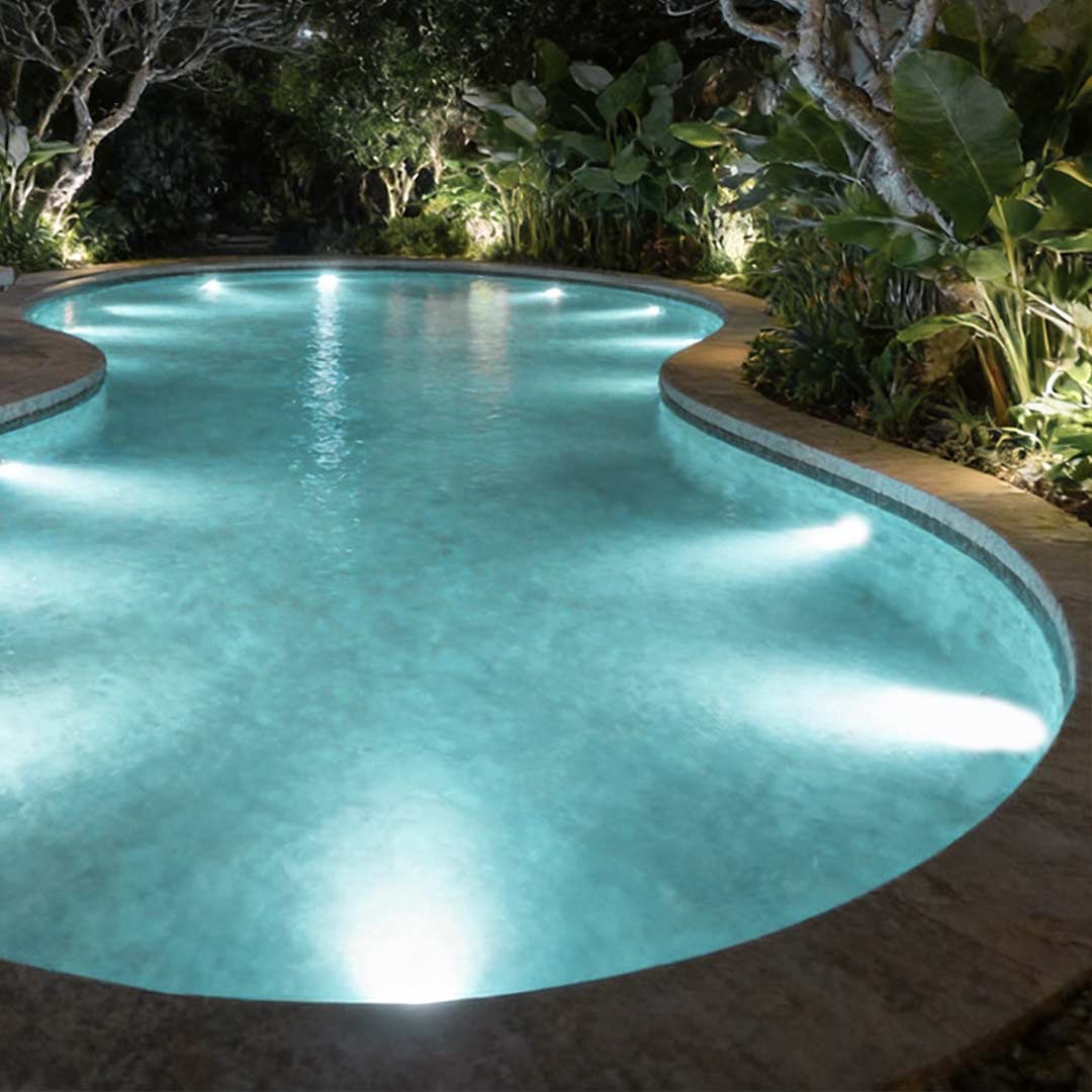 Adjustable RGB LED Underwater Spot Lights for Pool & Landscape Lighting