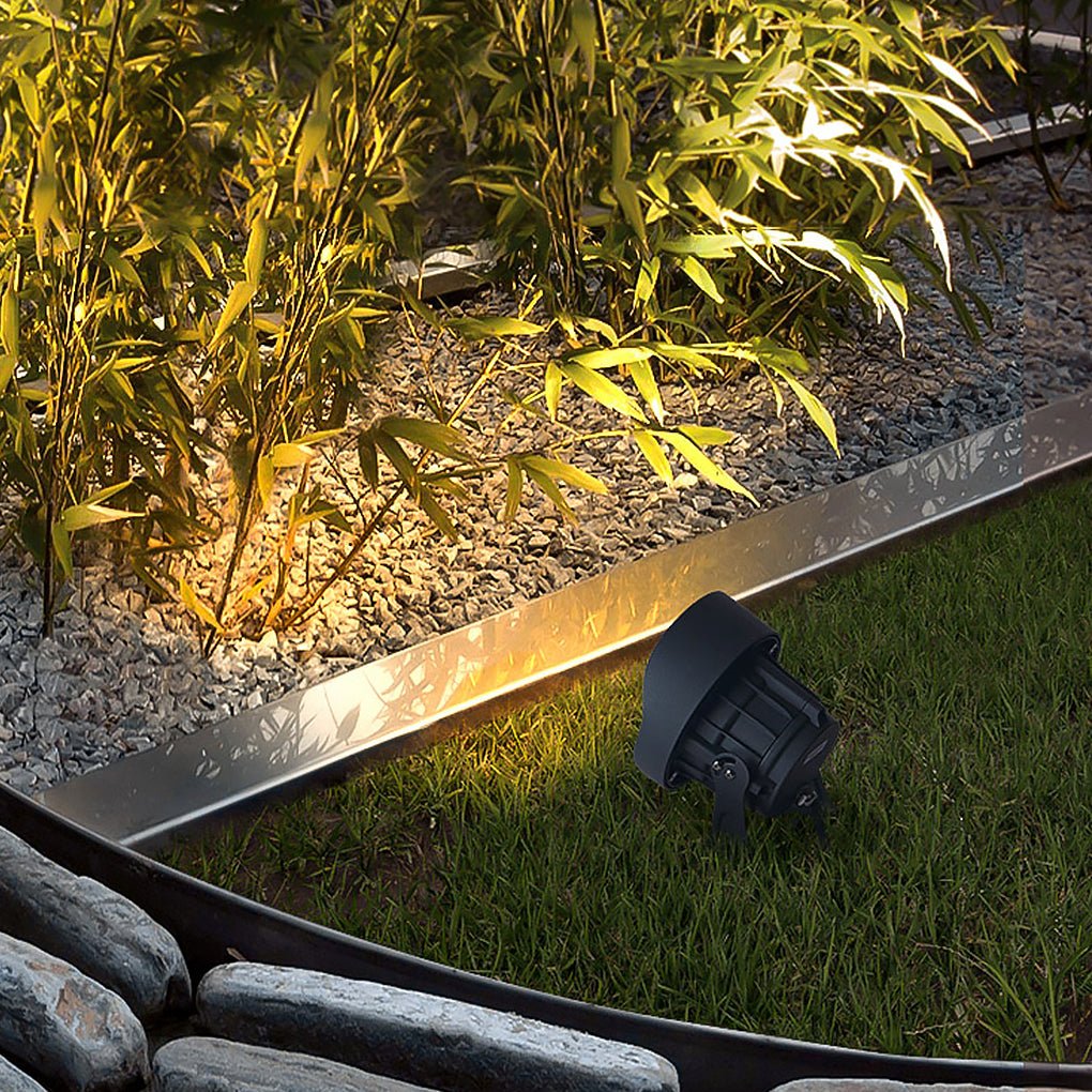 Modern Gray LED Tree Spotlight Landscape Lighting for Outdoor Spaces