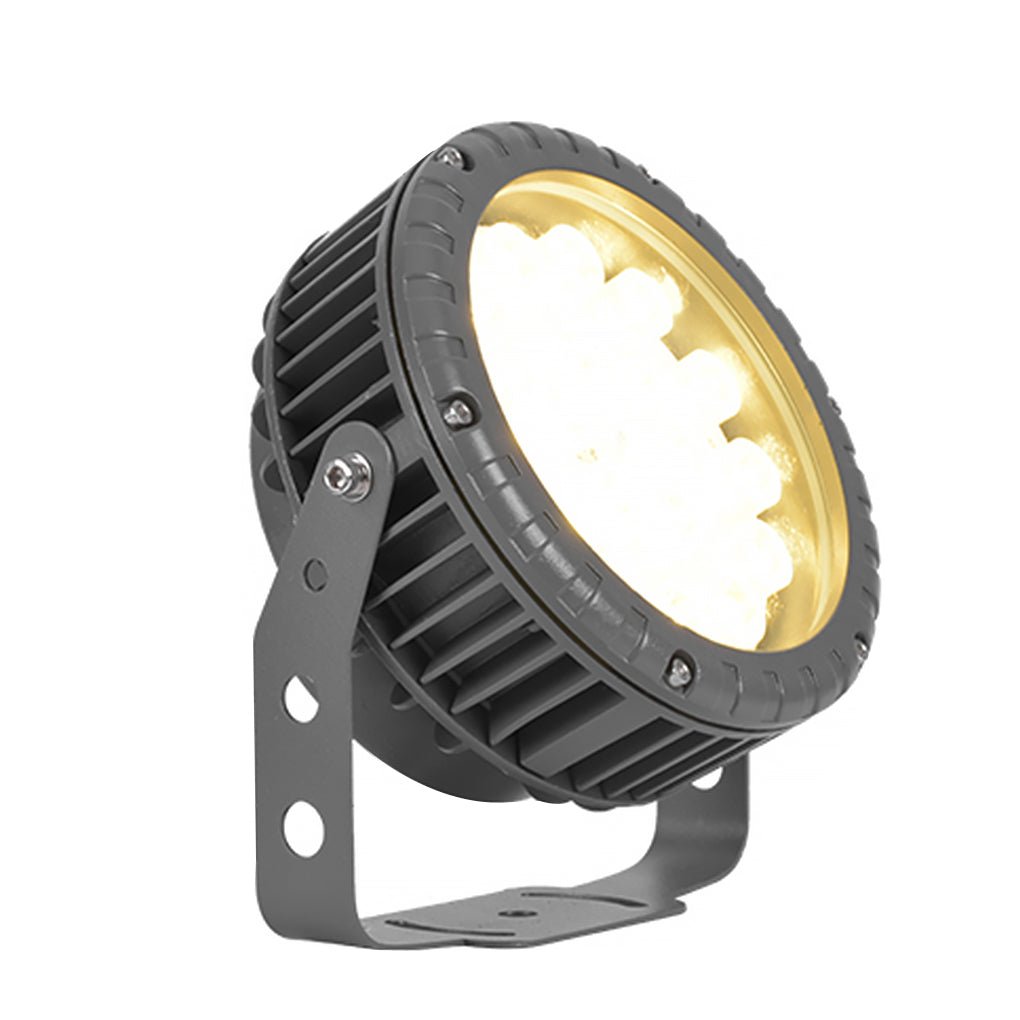 Modern Gray LED Tree Spotlight Landscape Lighting for Outdoor Spaces