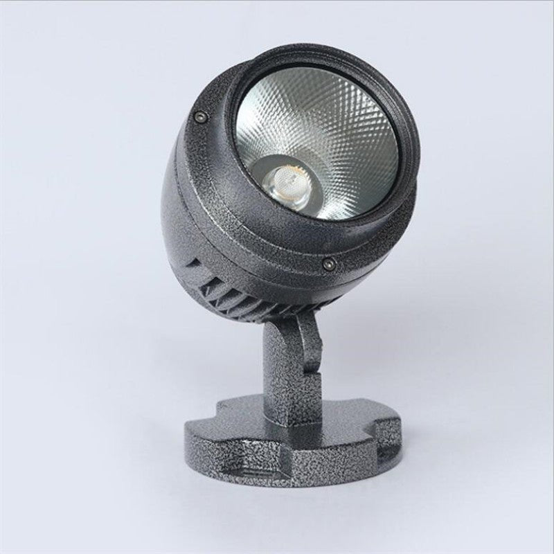 Modern Gray LED Tree Spotlight Landscape Lighting for Outdoor Spaces