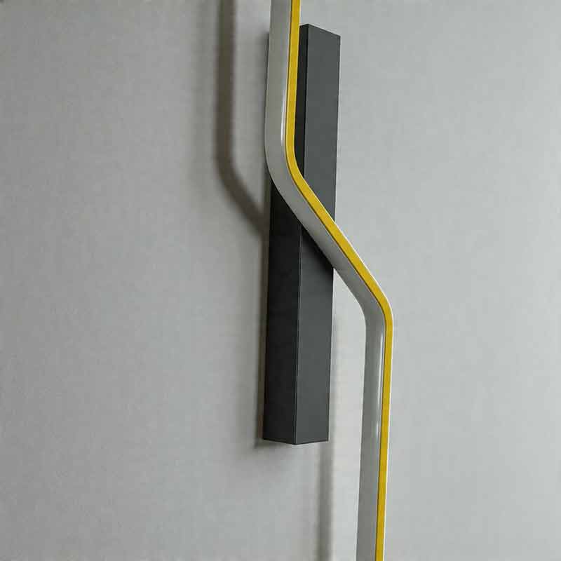 Sleek Modern Black Linear LED Wall Sconce for Living Room Bedroom Decor