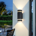 Black Waterproof Outdoor Wall Sconce Light for Modern Exterior Spaces