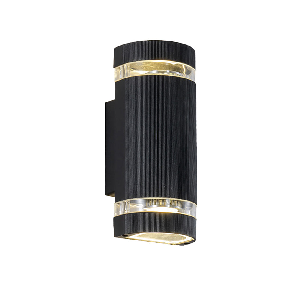 Black Waterproof Outdoor Wall Sconce Light for Modern Exterior Spaces