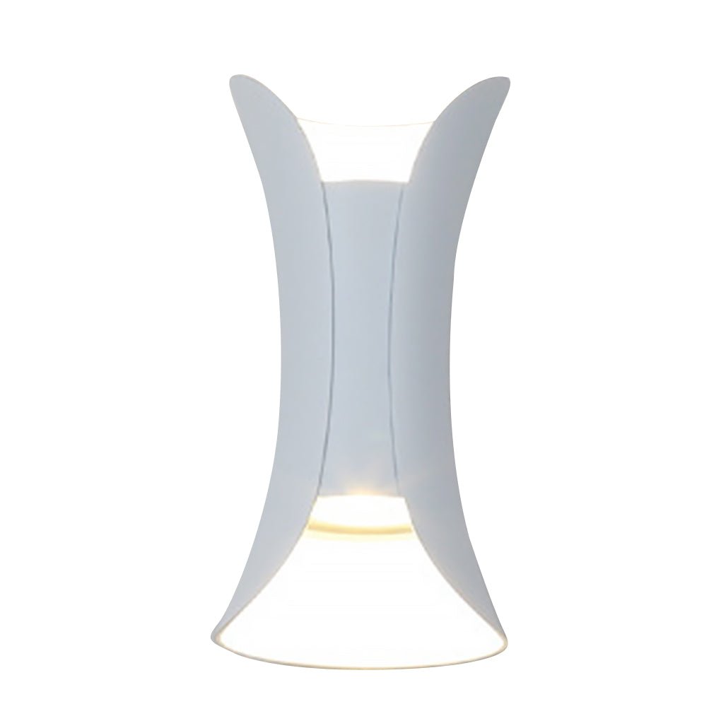 Modern Curved LED Waterproof Wall Sconce Light for Outdoor & Indoor Use