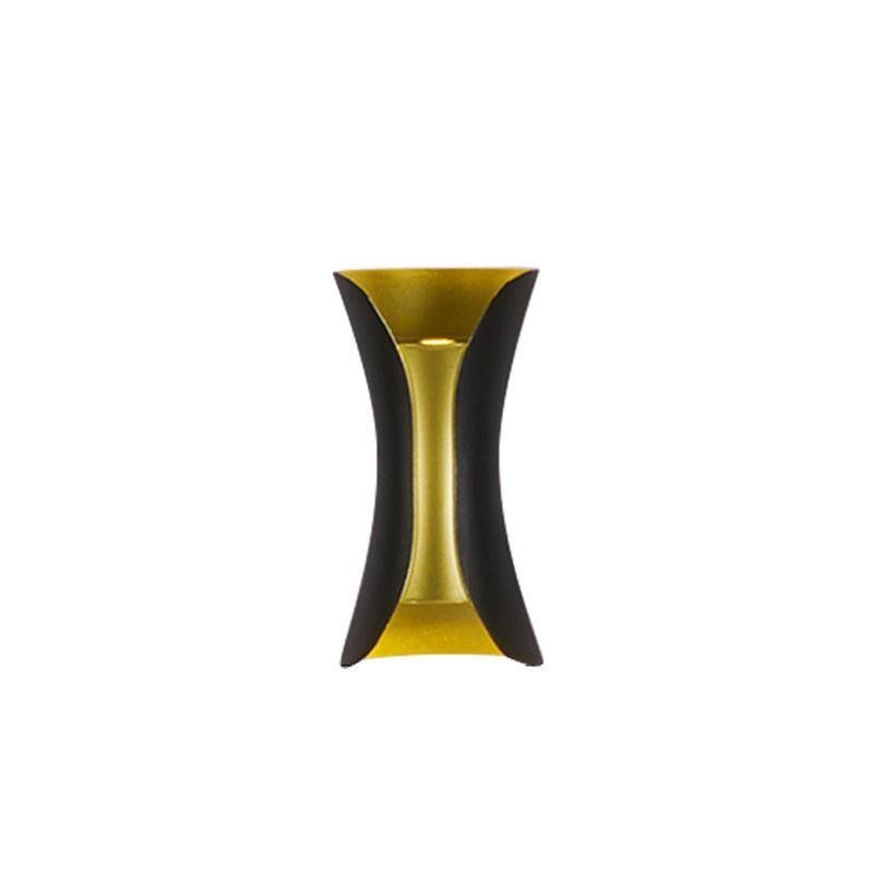 Modern Curved LED Waterproof Wall Sconce Light for Outdoor & Indoor Use