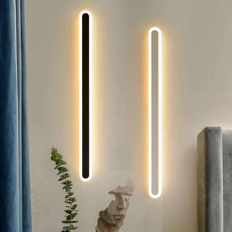 Elegant Valencia Wall Lamp - Black Metal for Living Room Bedroom Decor