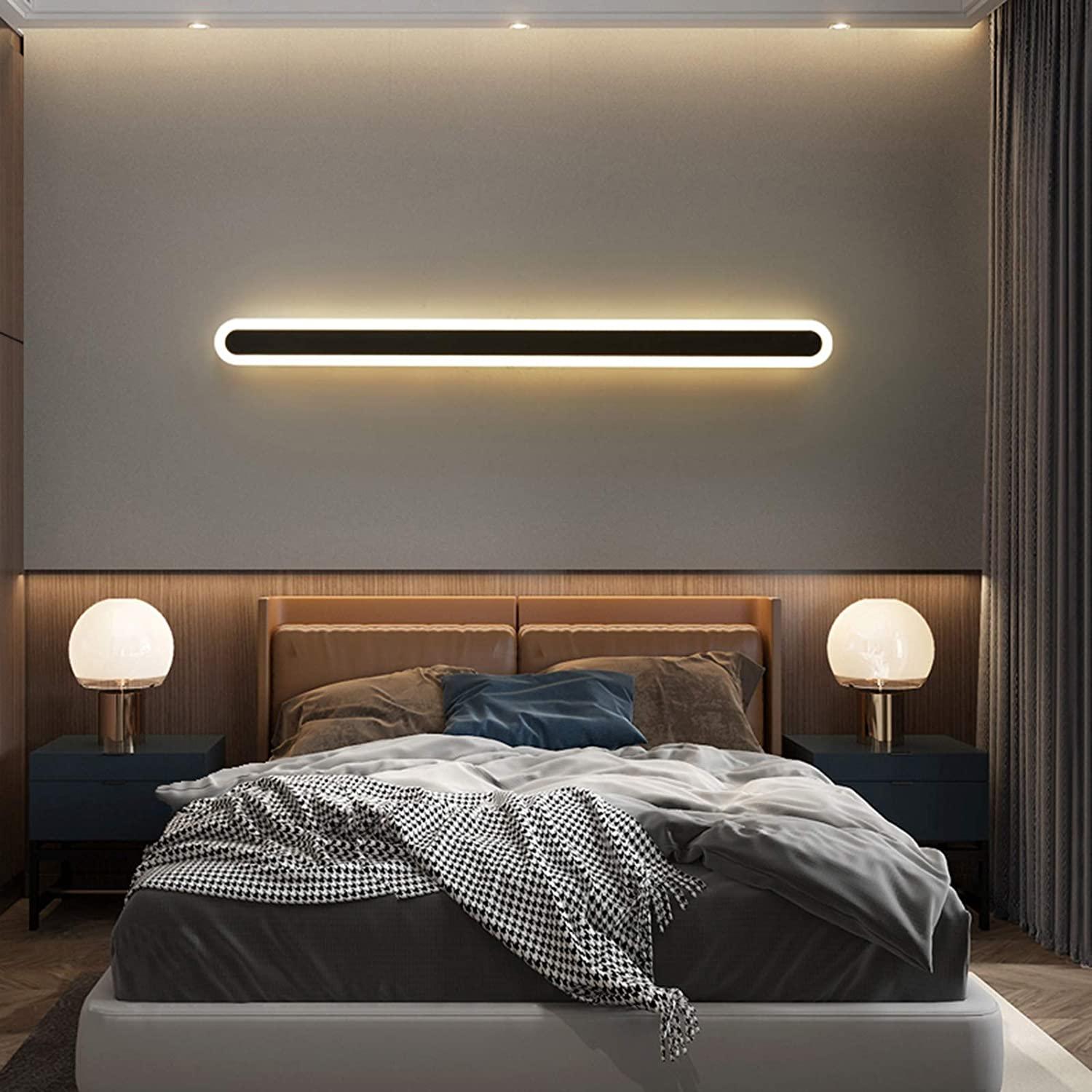 Elegant Valencia Wall Lamp - Black Metal for Living Room Bedroom Decor