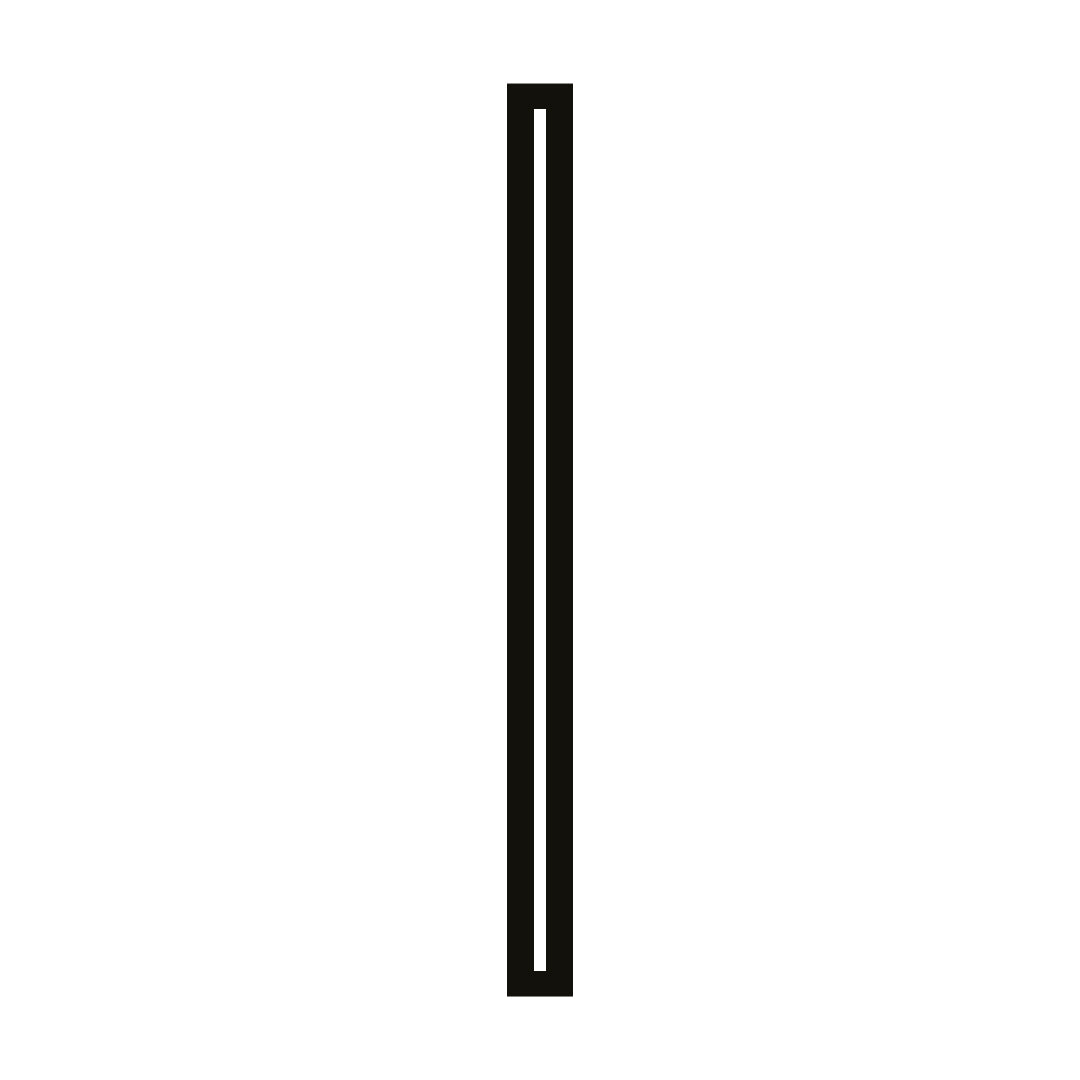 Modern Black Iron Linear LED Wall Sconce for Living Room Decor