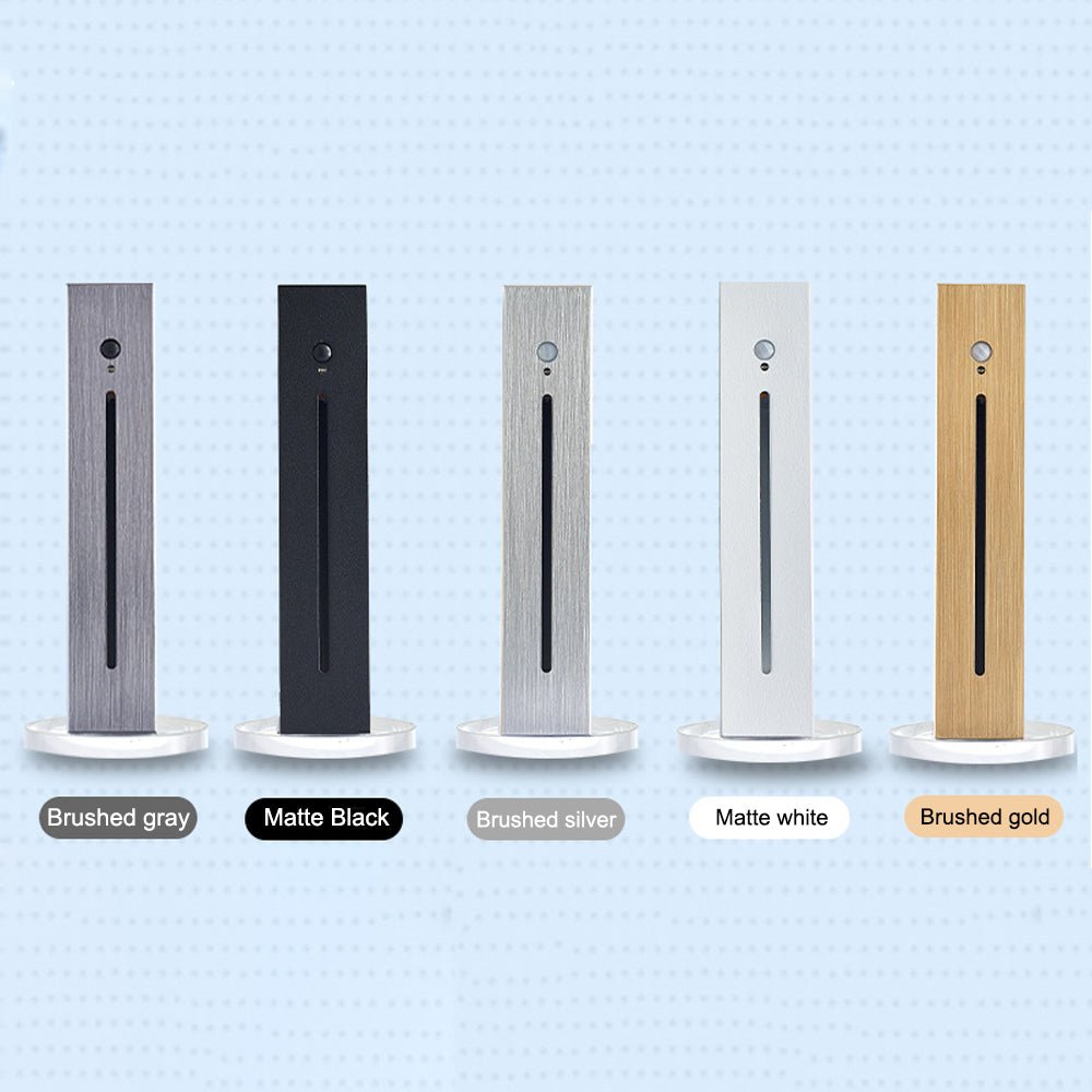 Modern Recessed Vertical Motion Sensor LED Stair Light for Indoor/Outdoor Use