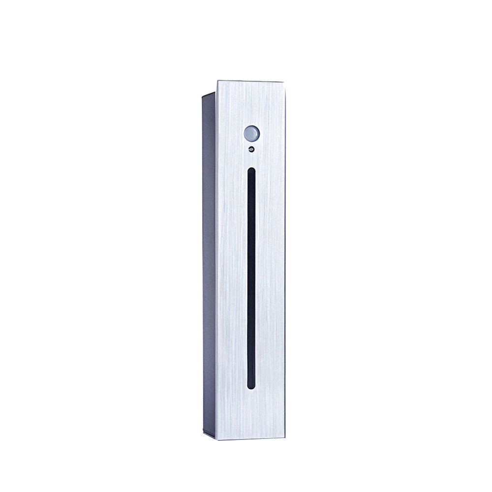 Modern Recessed Vertical Motion Sensor LED Stair Light for Indoor/Outdoor Use