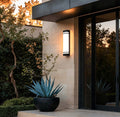 Contemporary Waterproof LED Vertical Wall Light Fixture for Outdoor Use