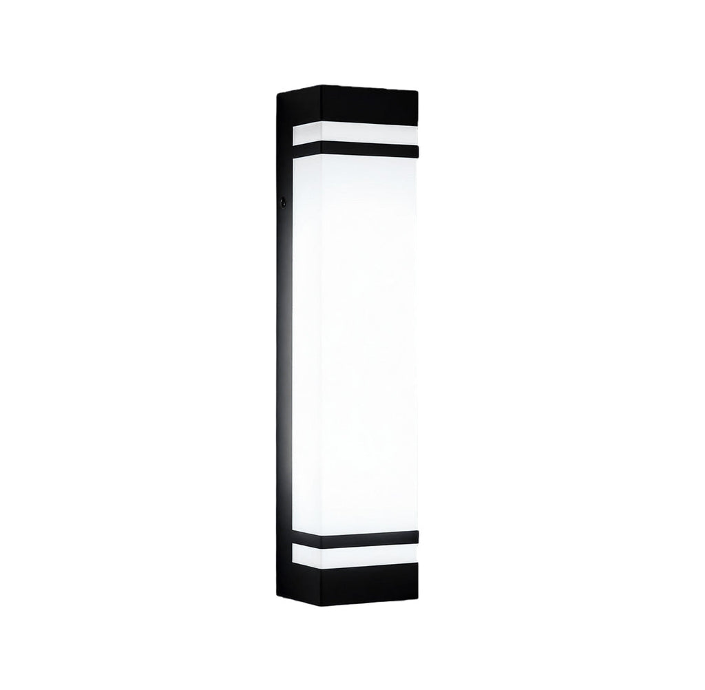 Contemporary Waterproof LED Vertical Wall Light Fixture for Outdoor Use
