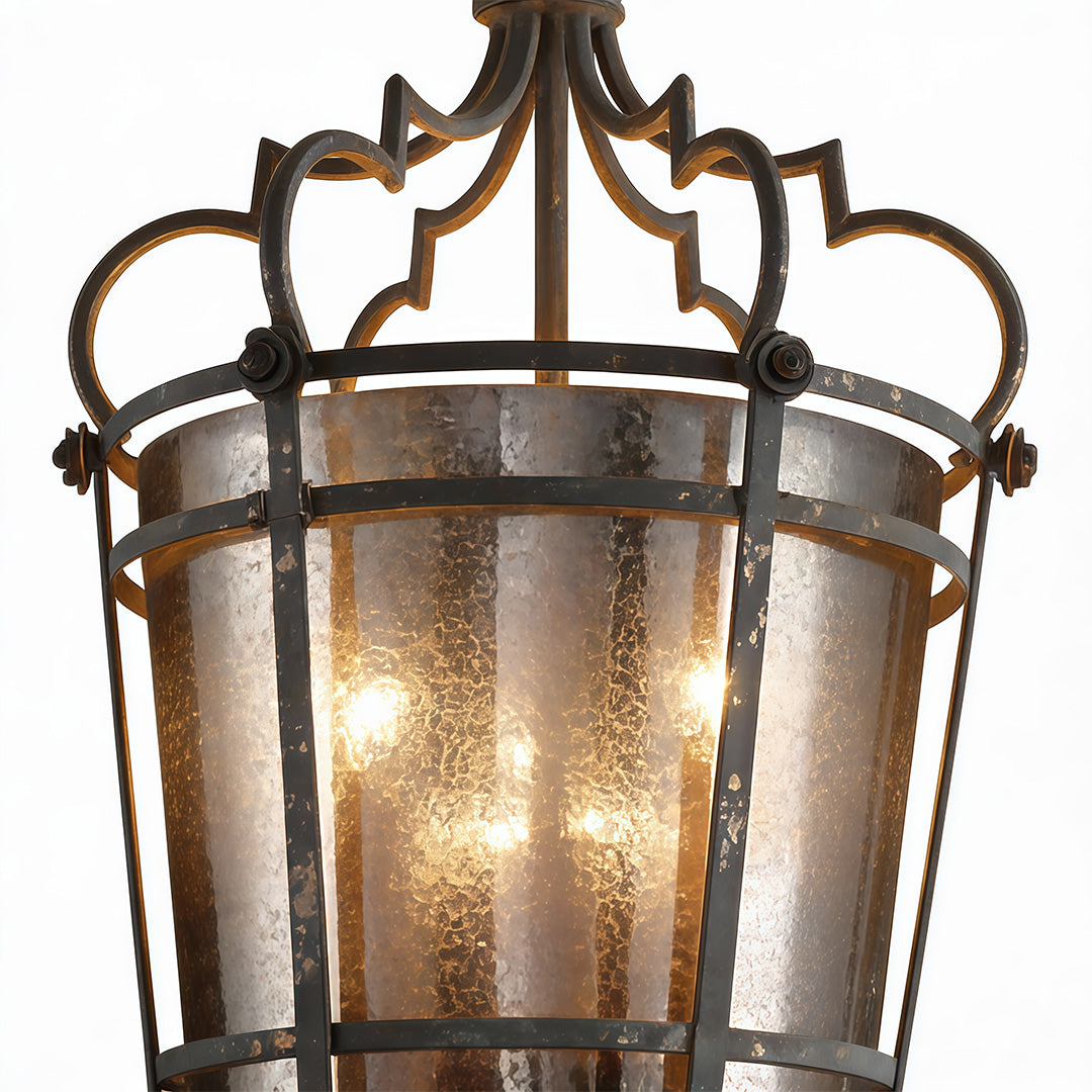 Antique Bronze Italian Pendant Ceiling Light for Elegant Dining Spaces