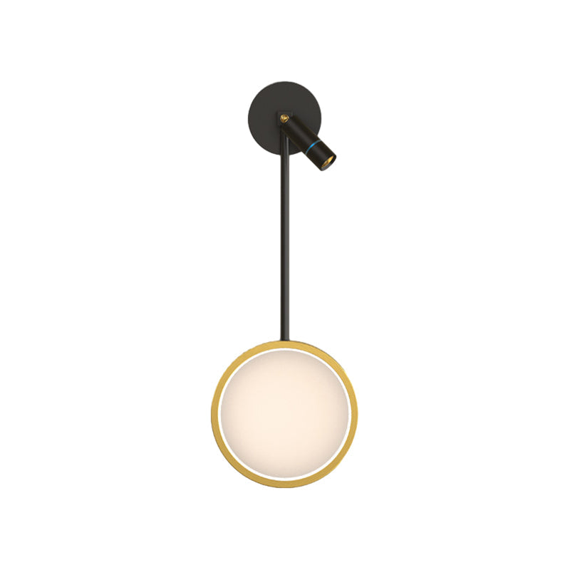 Contemporary Black Metal Spotlight Pendant Light for Living Room Décor