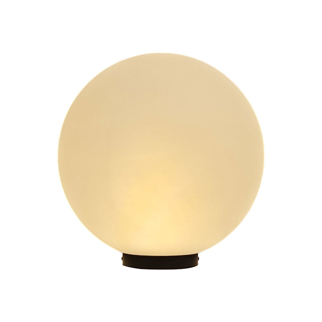 Waterproof Modern Acrylic Moon-Shaped Round Landscape Light Fixture
