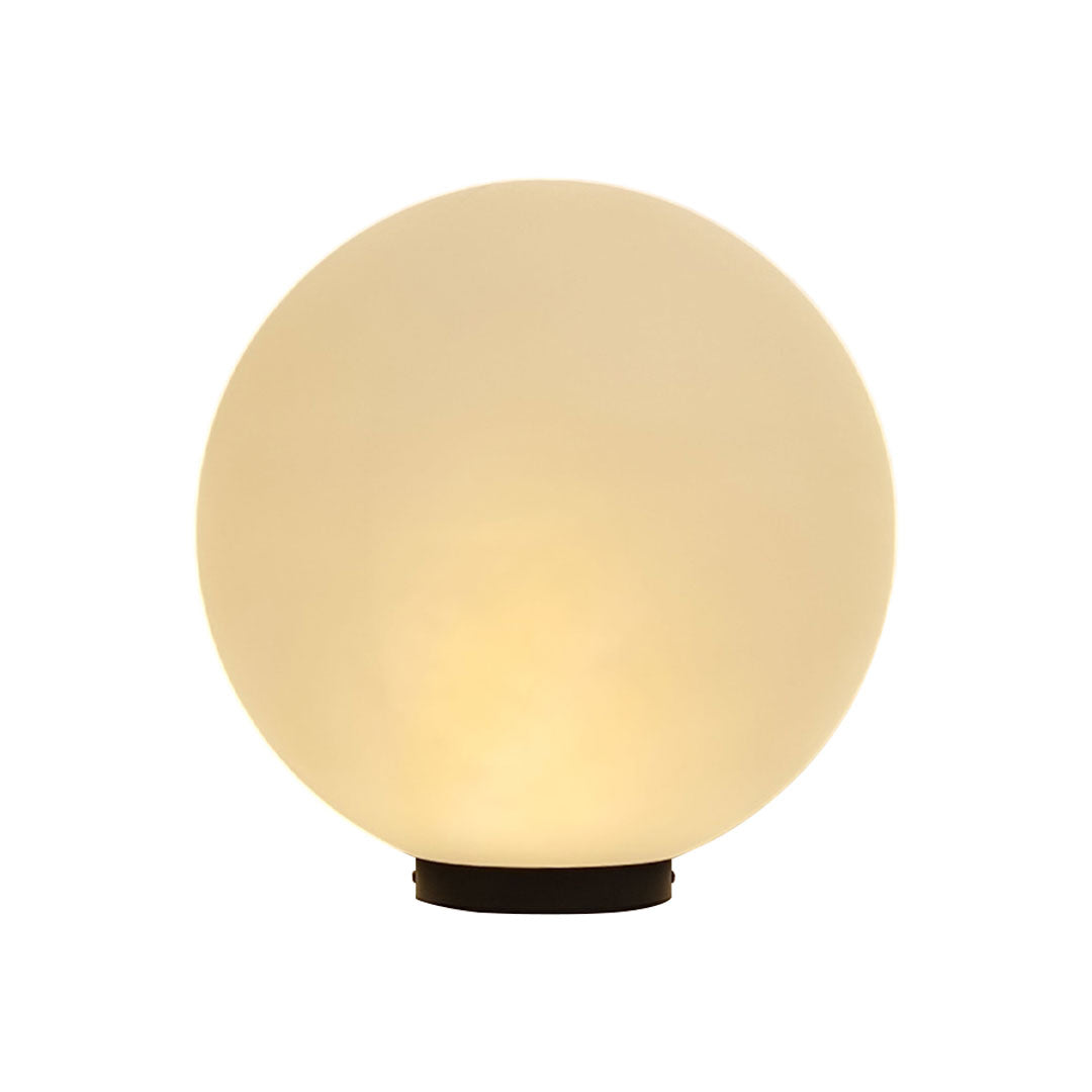 Waterproof Modern Acrylic Moon-Shaped Round Landscape Light Fixture