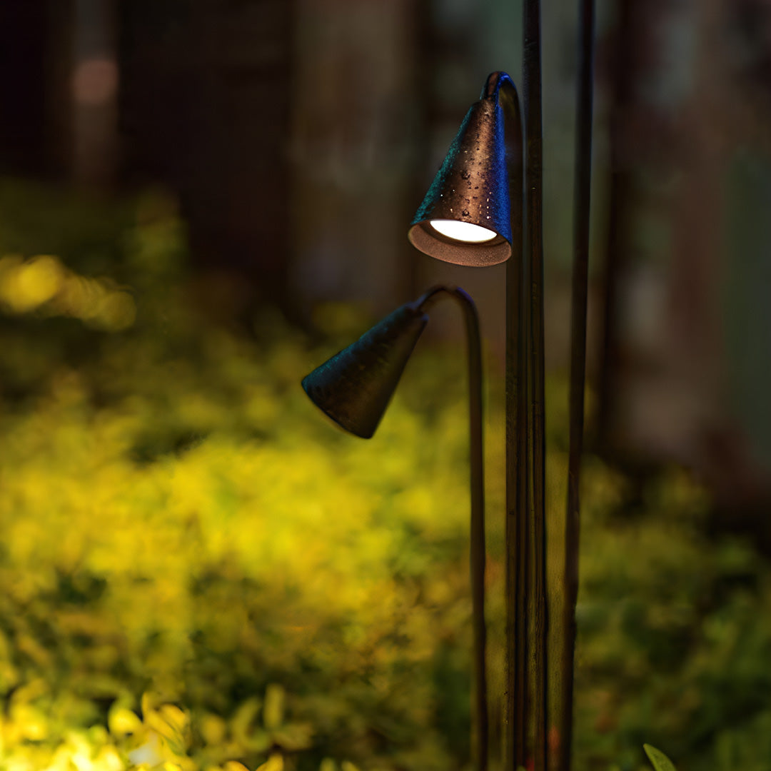 Stylish Waterproof Metal LED Pathway Lights for Outdoor Garden Lighting