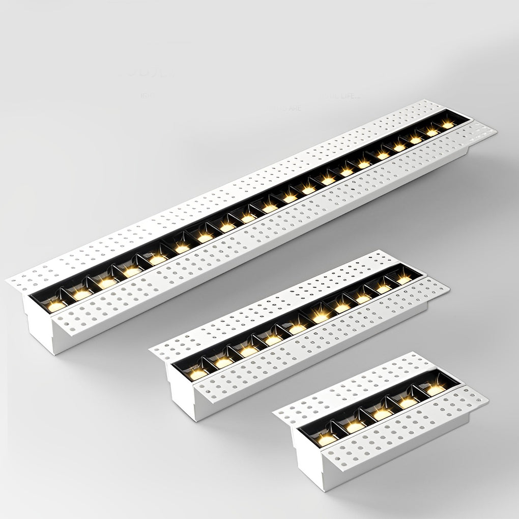 Borderless LED Linear Downlight Spot Light for Modern Ceiling Decor