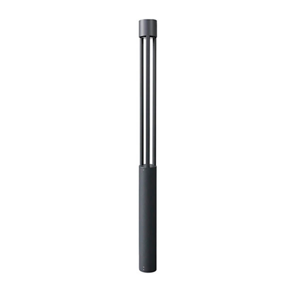 Modern Black LED Bollard Path Lights for Outdoor Landscape Lighting