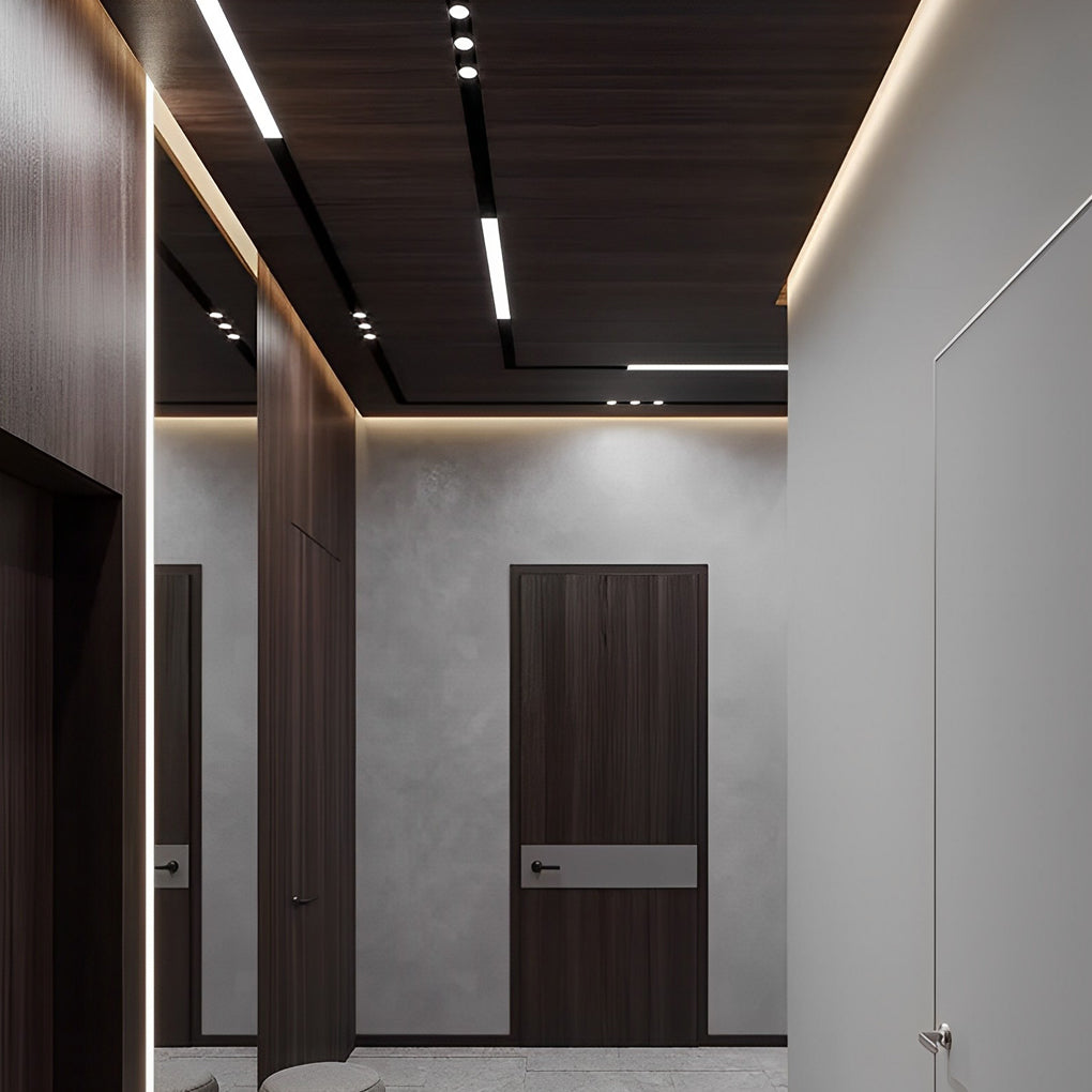 Waterproof LED Linear Concealed Strip Lights for Modern Home Décor