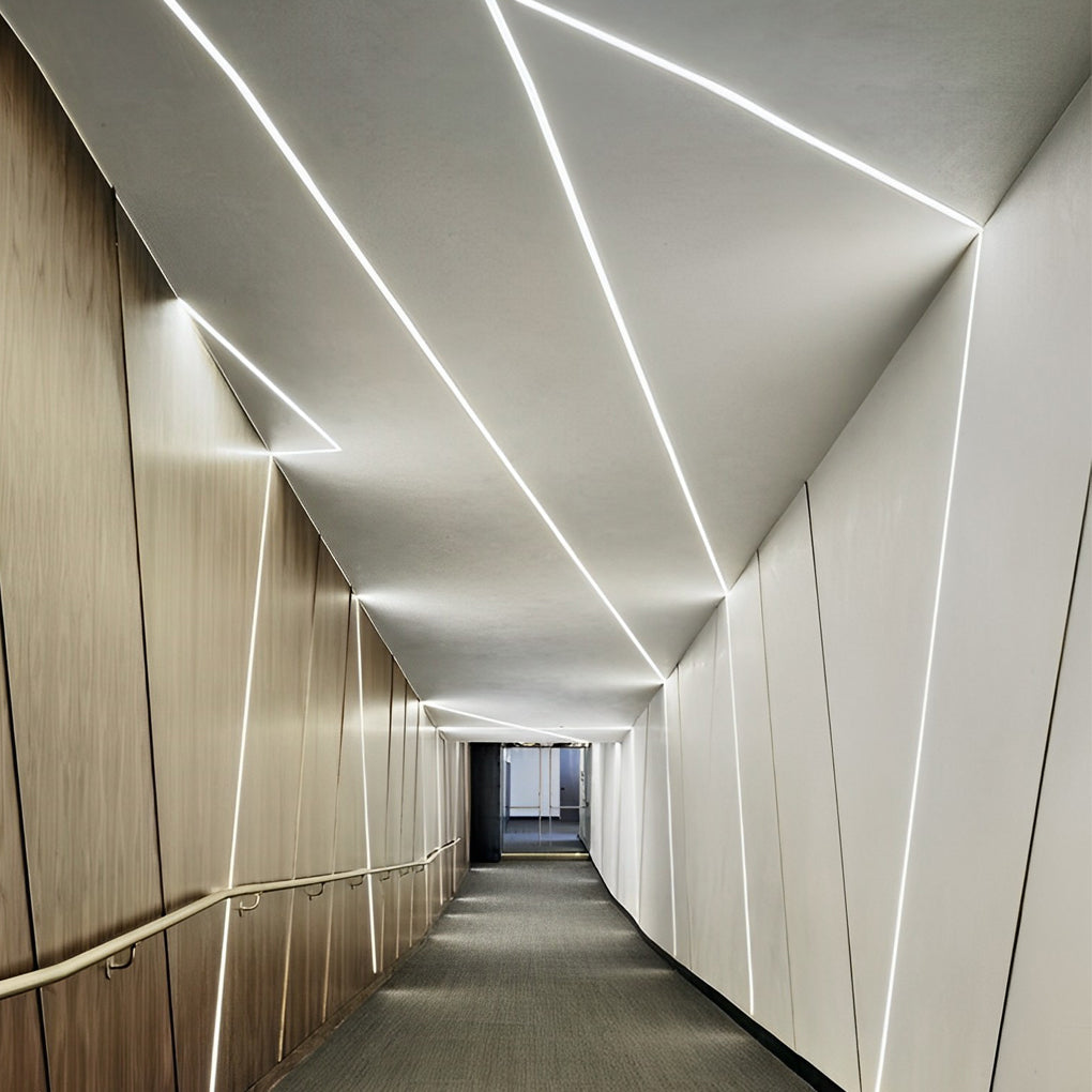 Waterproof Embedded LED Linear Strip Lights for Modern Home Décor