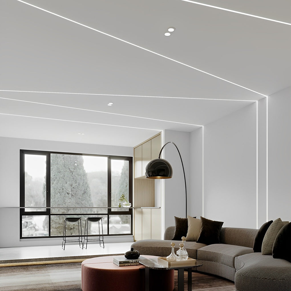 Waterproof LED Linear Concealed Strip Lights for Modern Home Décor