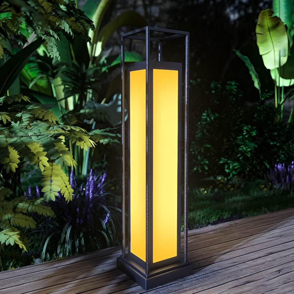 Modern Waterproof LED Landscape Bollard Lights for Outdoor Pathways