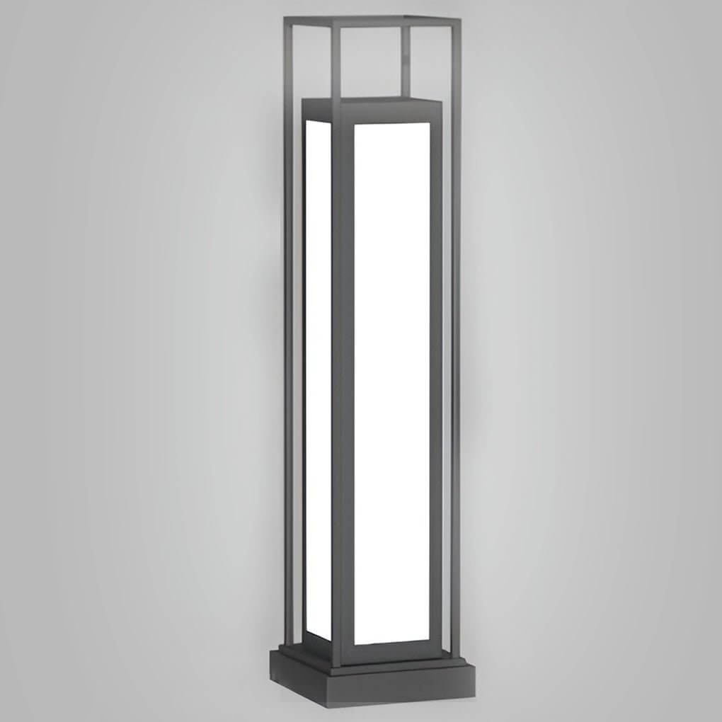 Modern Black LED Waterproof Landscape Bollard Lights for Outdoor Garden
