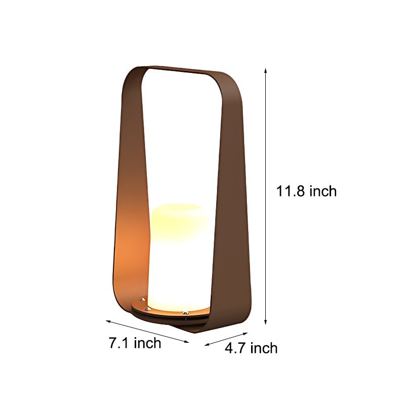 Modern Waterproof USB Rechargeable LED Table Lamp for Outdoor Use