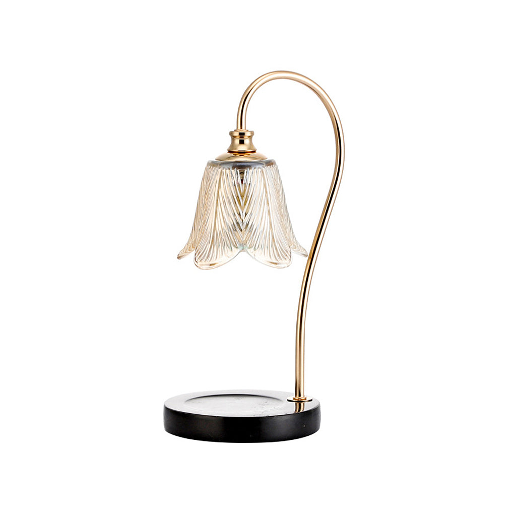Adjustable No-Flame Aromatherapy Wax Melt Lamp - Modern White Decor