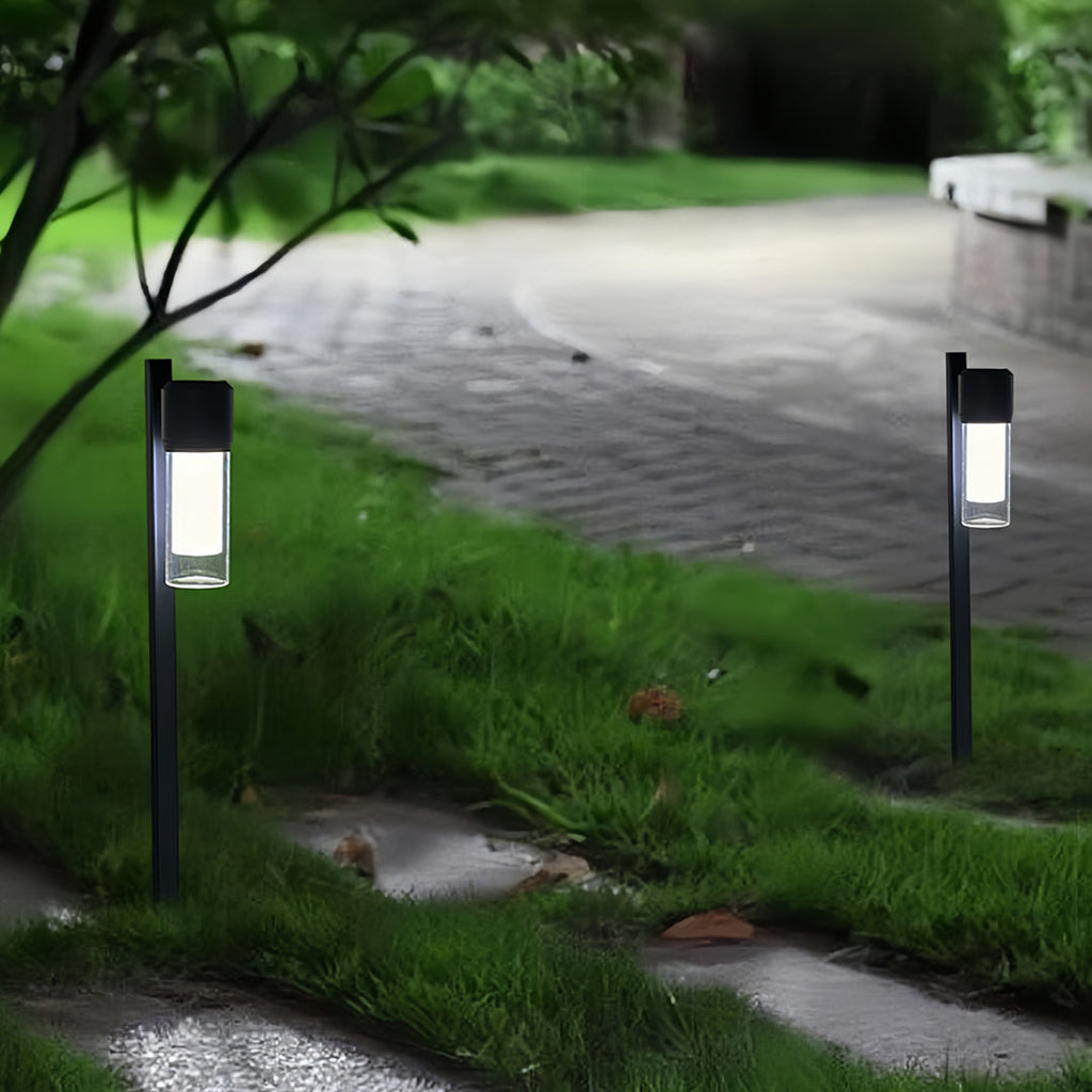 Sleek Stainless Steel LED Pathway Light for Modern Outdoor Gardens