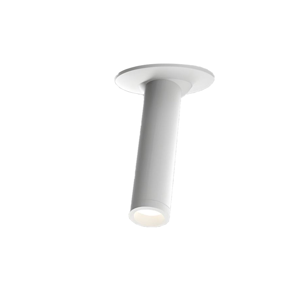 Sleek White LED Surface Spotlight Long Tube for Kitchen and Office Lighting