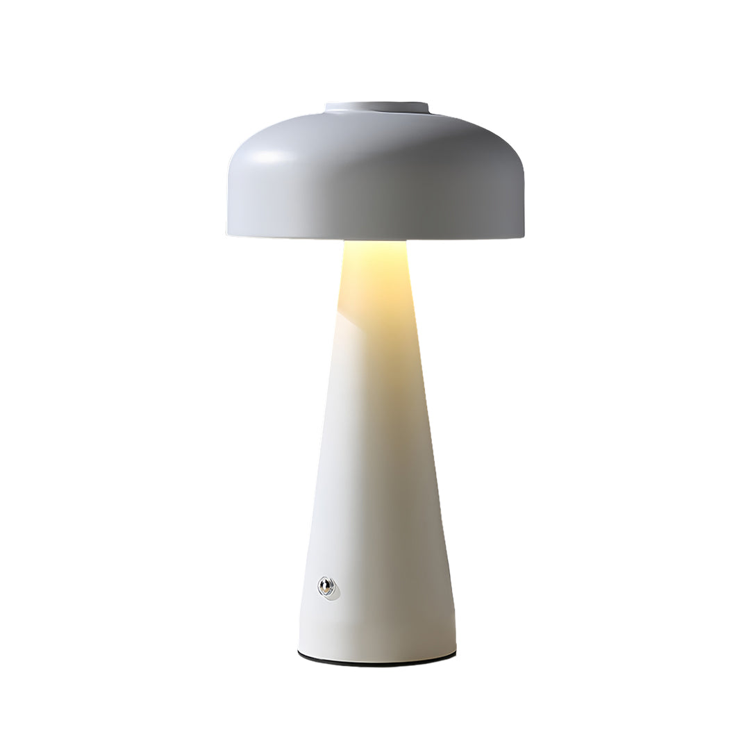Dimmable Touch Control Portable Mushroom LED Table Lamp for Bedroom Decor