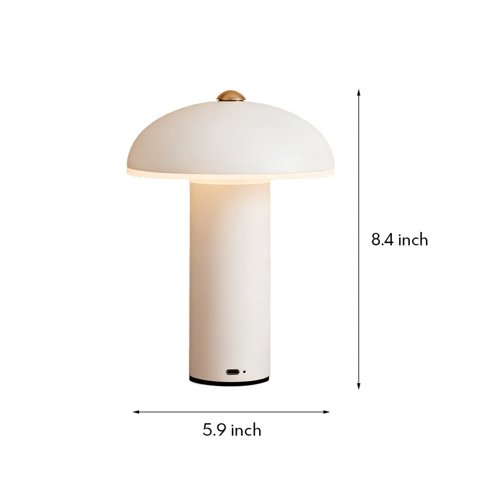 Modern Dimmable LED Table Lamp in Stylish Iron and Acrylic for Bedroom