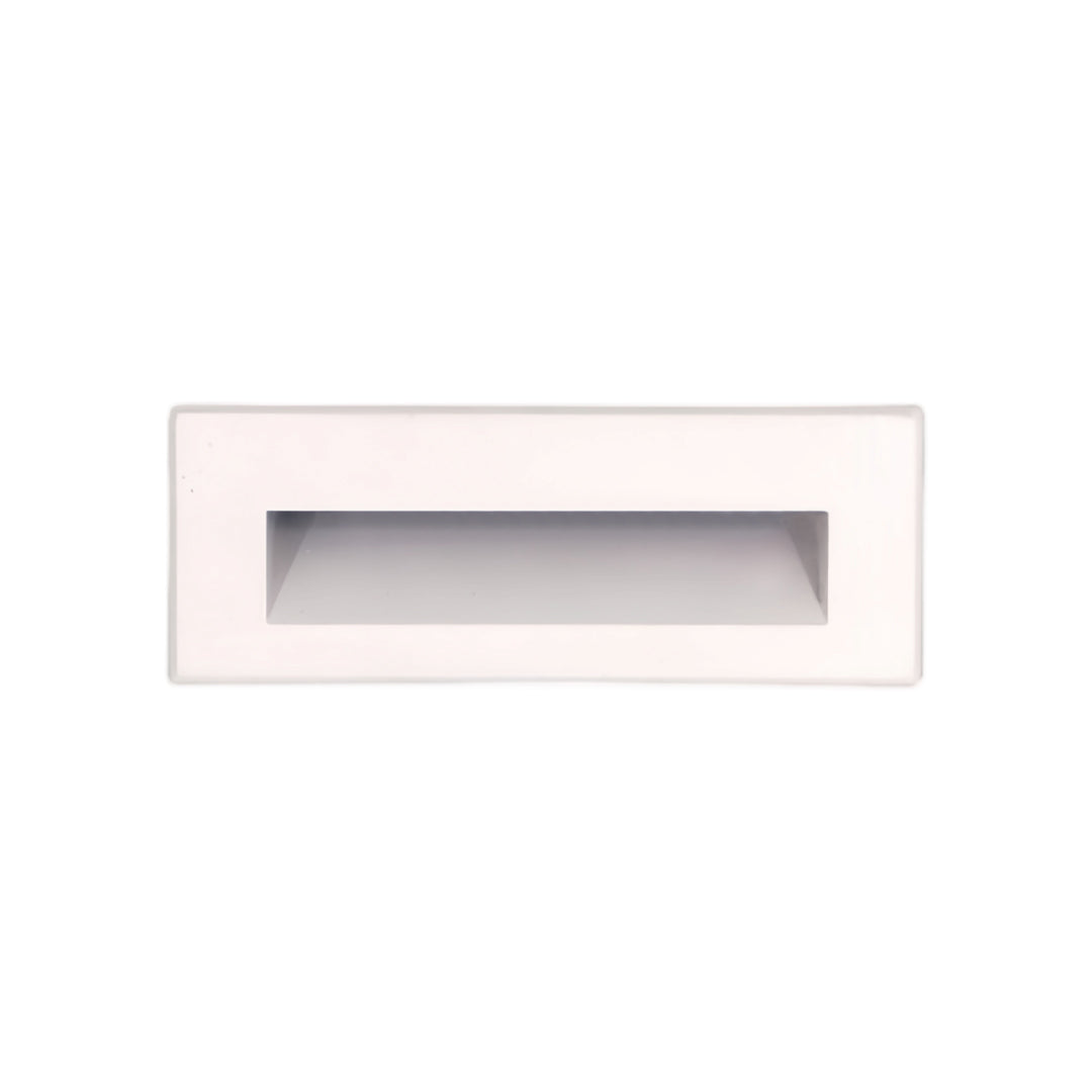 Modern Minimalist Embedded LED Step Lights for Outdoor Stairs – Black Finish