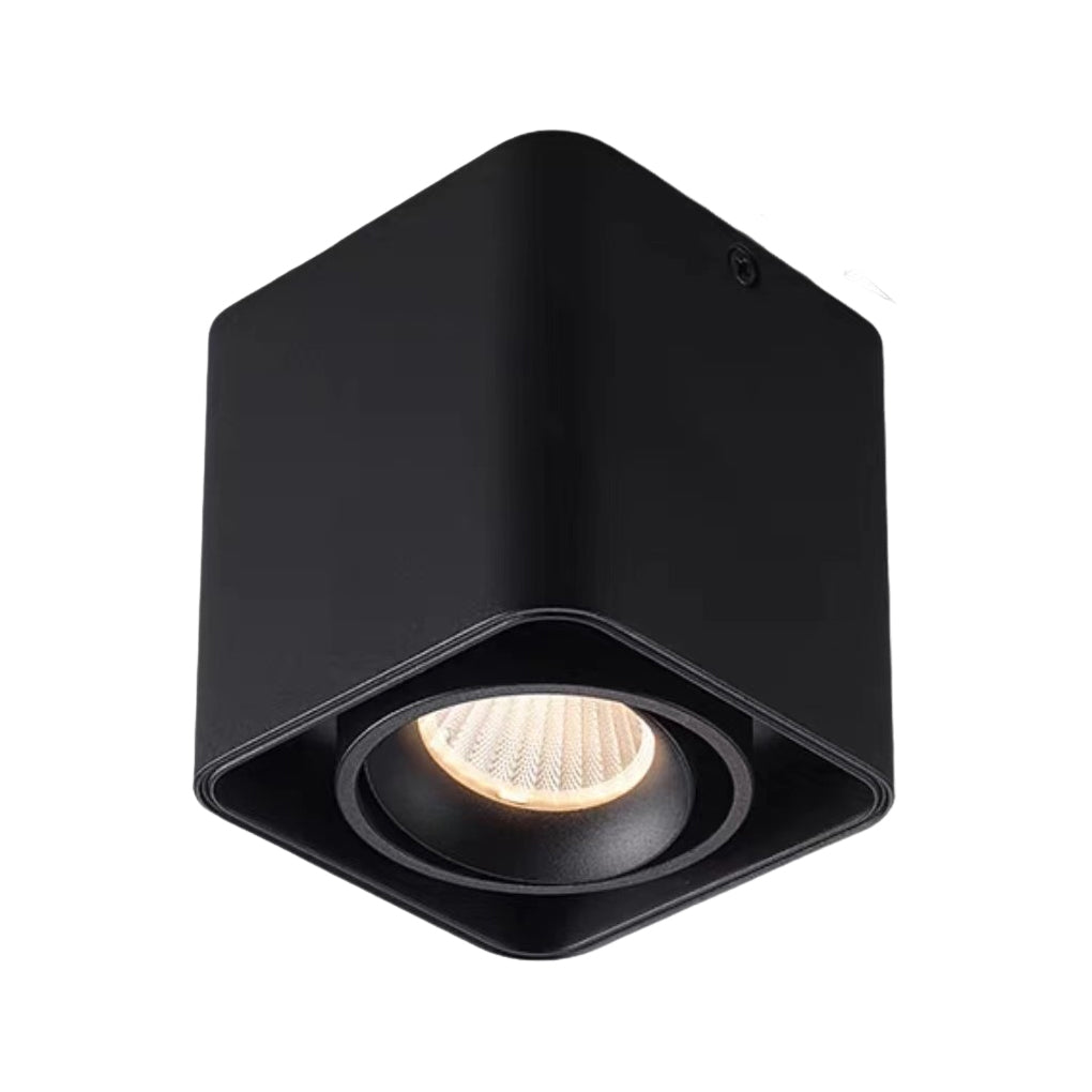 Square Surface Mounted LED Ceiling Light Fixture for Modern Interiors